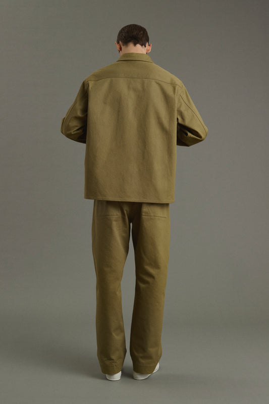 Camisa Tim - Beige - Algodón - Hombre
