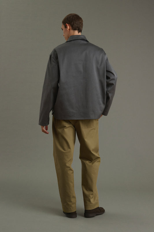 Chaqueta marinera Pierre - Gris oscuro - Algodón - Hombre