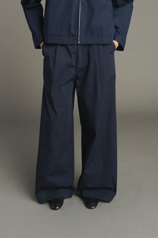 Pantalón Hugues - Azul Marino - Algodón - Mujer