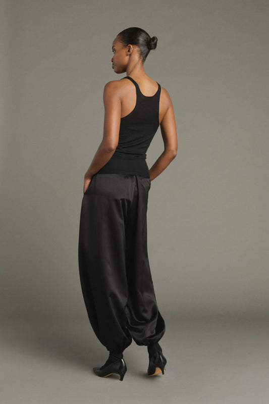 Jersey Juliana - Negro - Lana Merino - Mujer