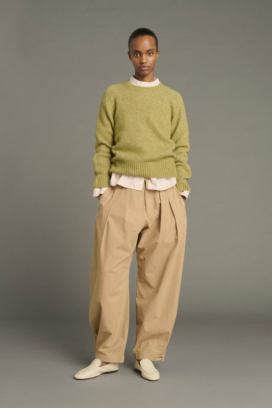 Pantalón Lambert - Beige - Algodón - Mujer