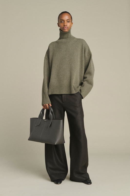 Bolso Suave - Acier Cuir Grainé Baguette - Soeur