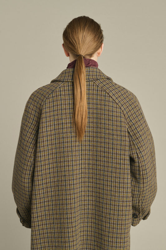 Abrigo Berlin - Gris/Caqui - Lana - Mujer