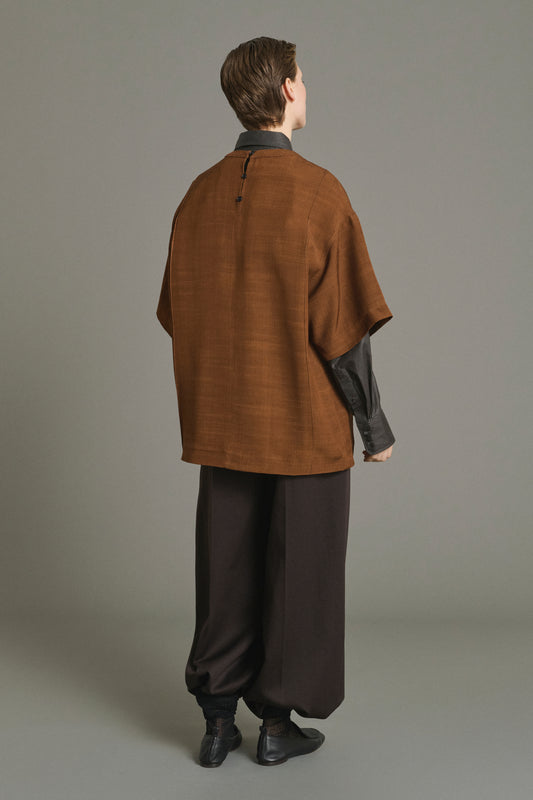 Camisa Lisa - Caramelo - Mujer
