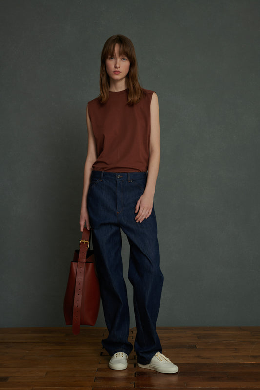 Tee-Shirt Apolline - Terracotta - Coton - Femme