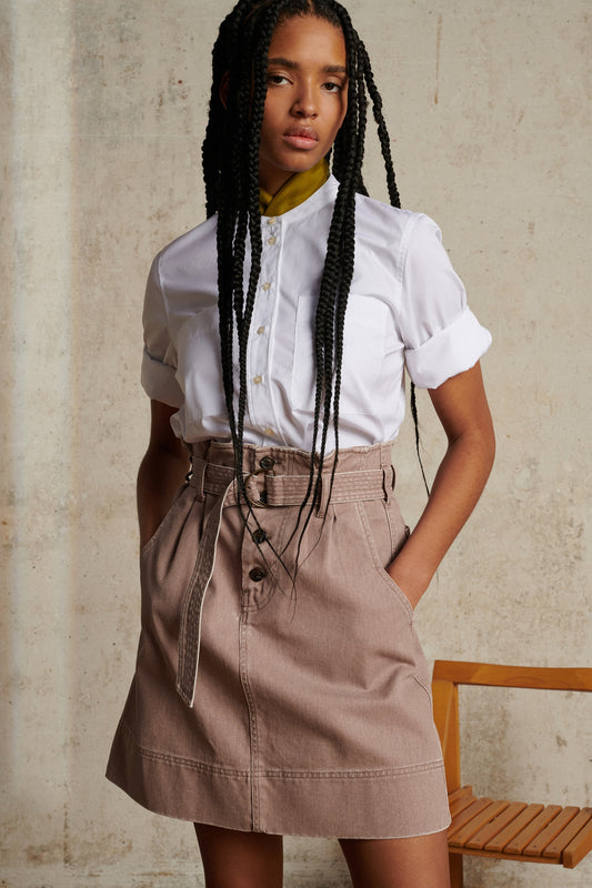 JUPE MUGUET VIOLETTE