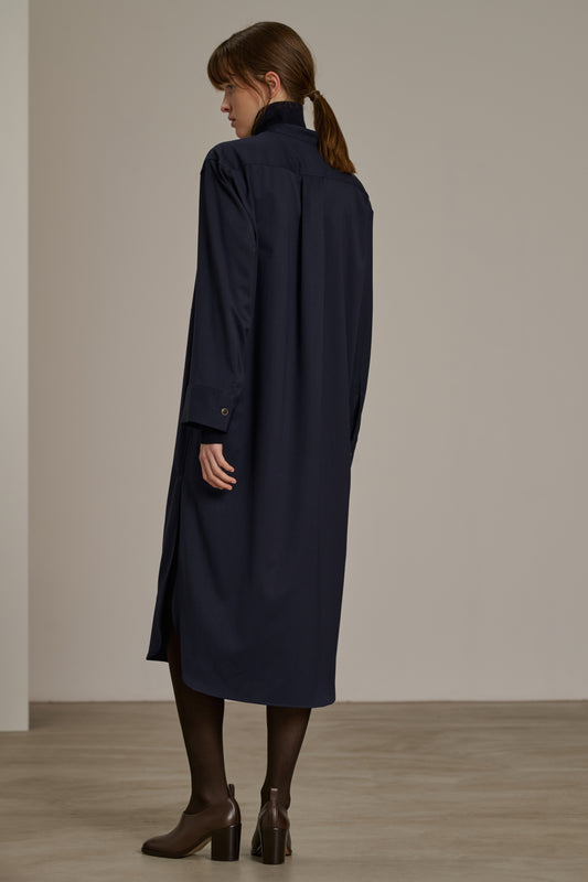 ROBE AKIKO NAVY