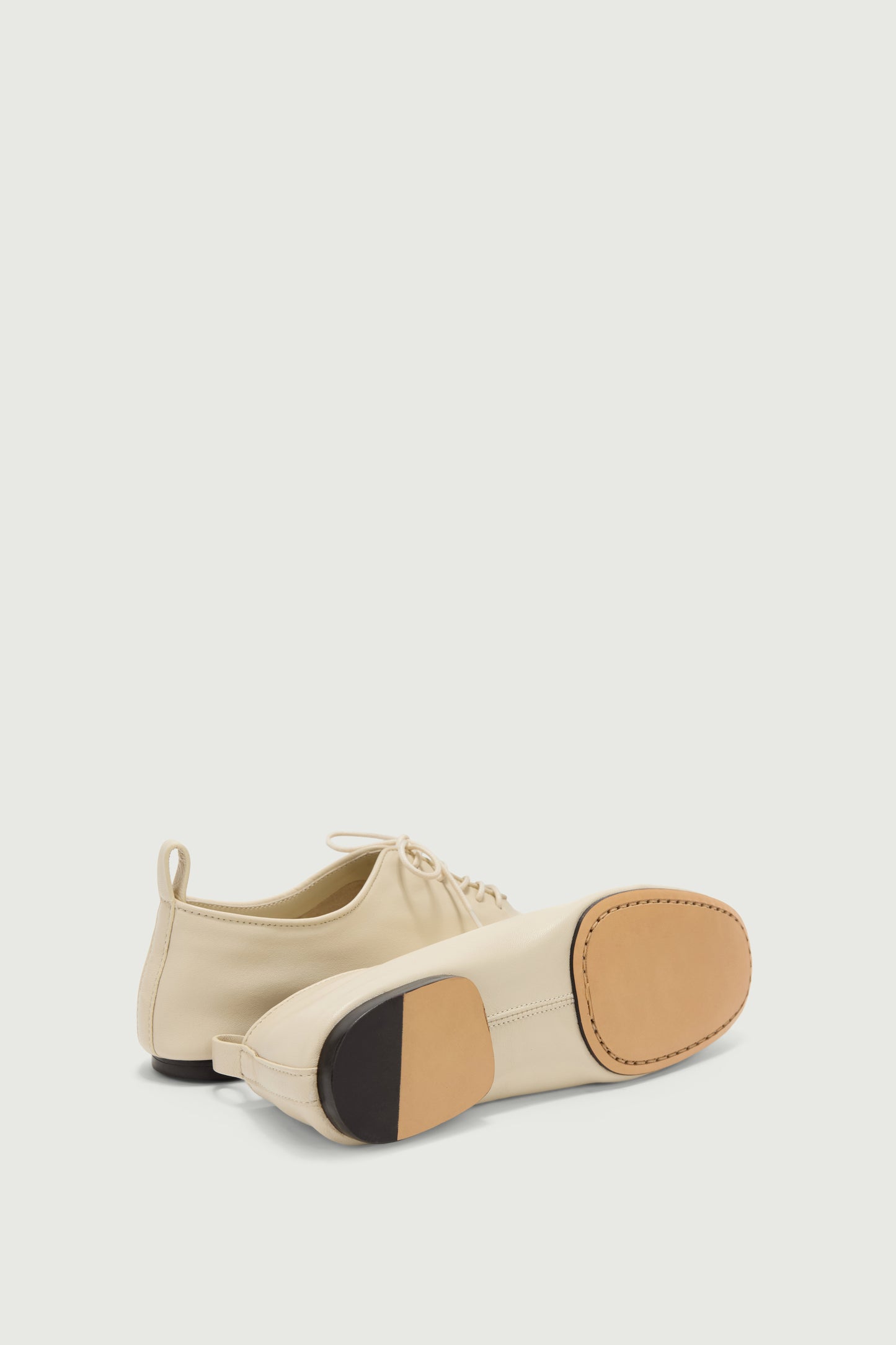 Orso derbies - Ivory Soft Leather Women - Soeur