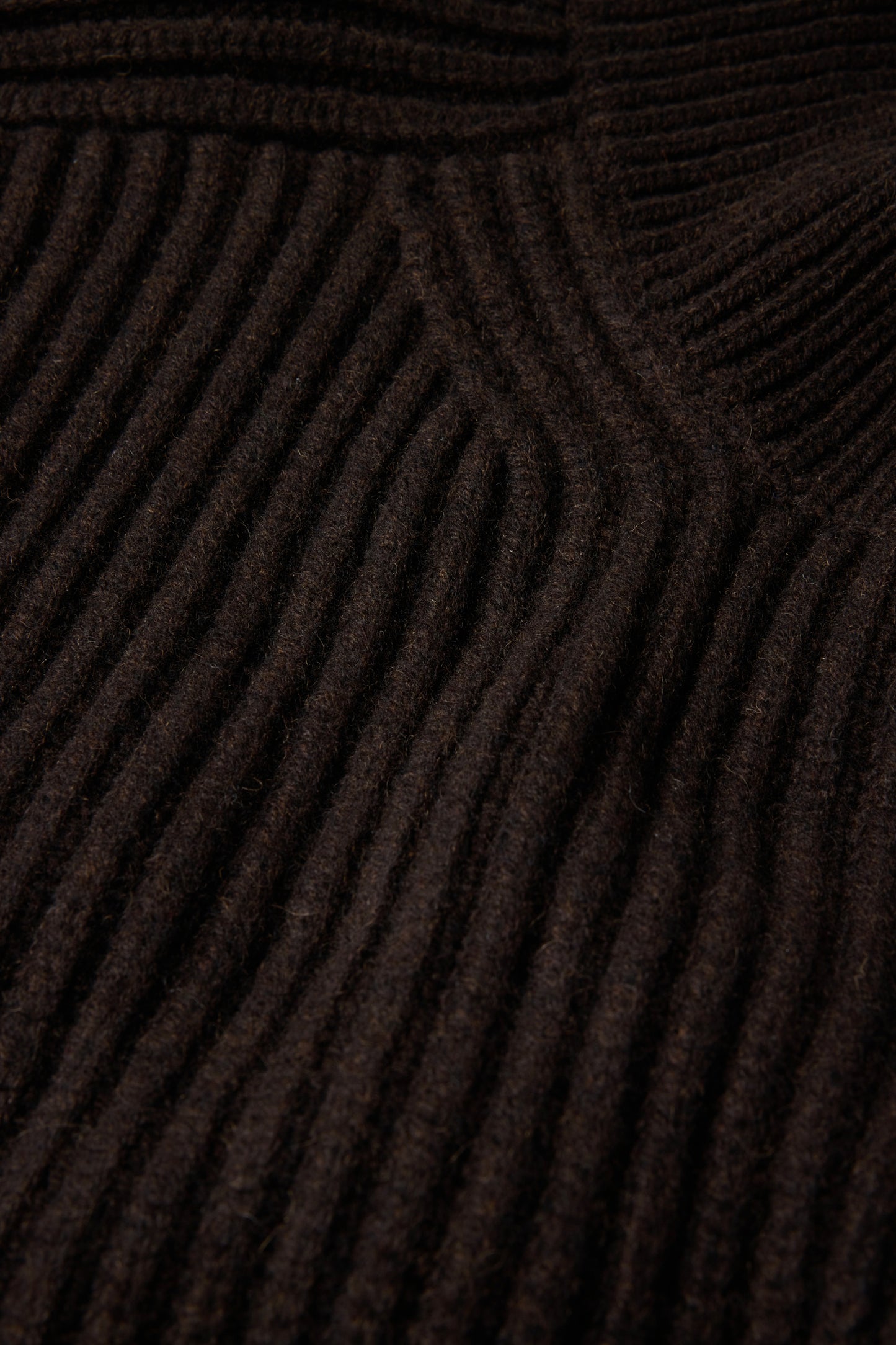 Jersey Flamand - Chocolate - Lana Merina - Mujer