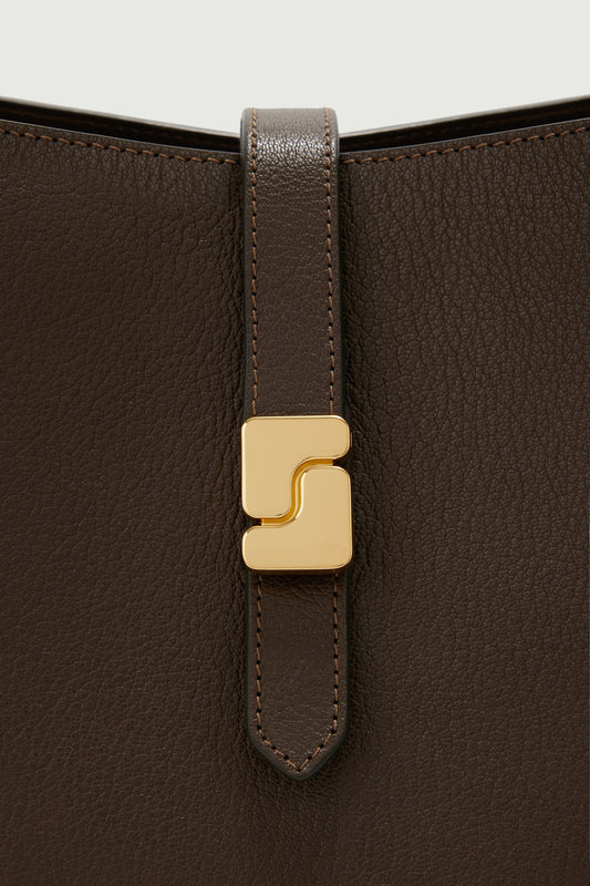 Bolso Bello - Caqui Oscuro - Cuero - Mujer