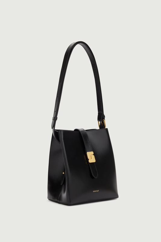 Bolso Bello Mini - Negro - Cuero - Mujer
