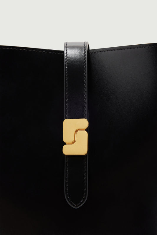 Bolso Bello Mini - Negro - Cuero - Mujer