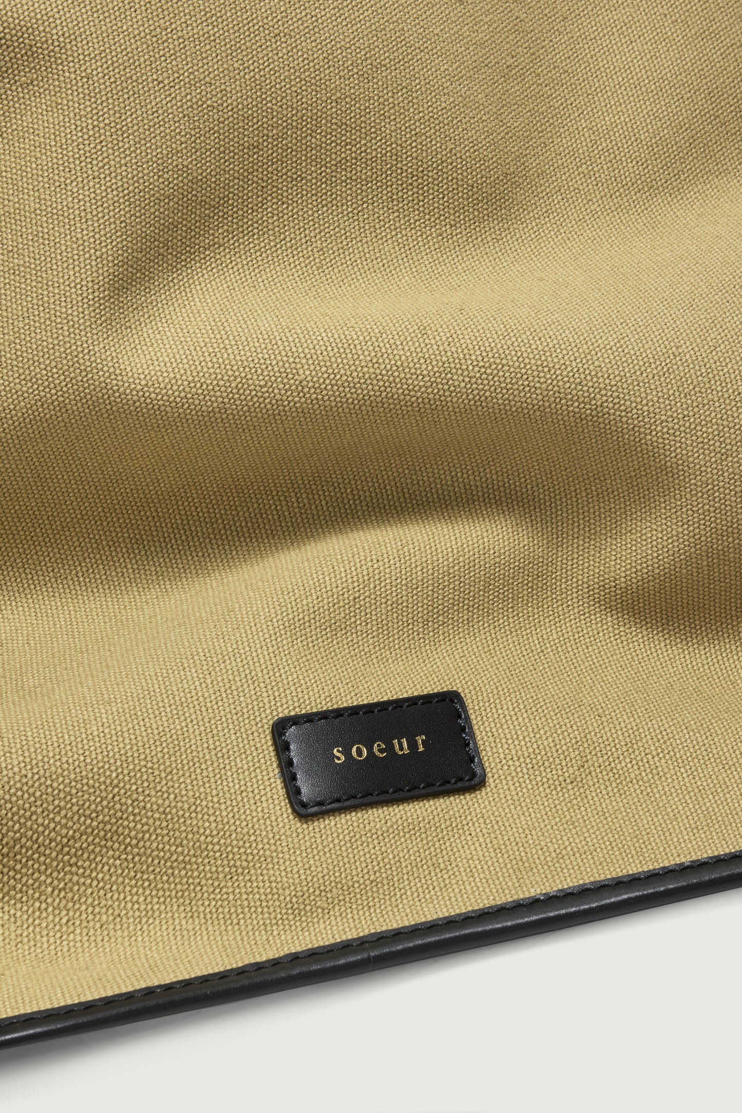 Capazo Darla - Beige/Negro - Algodón - Mujer
