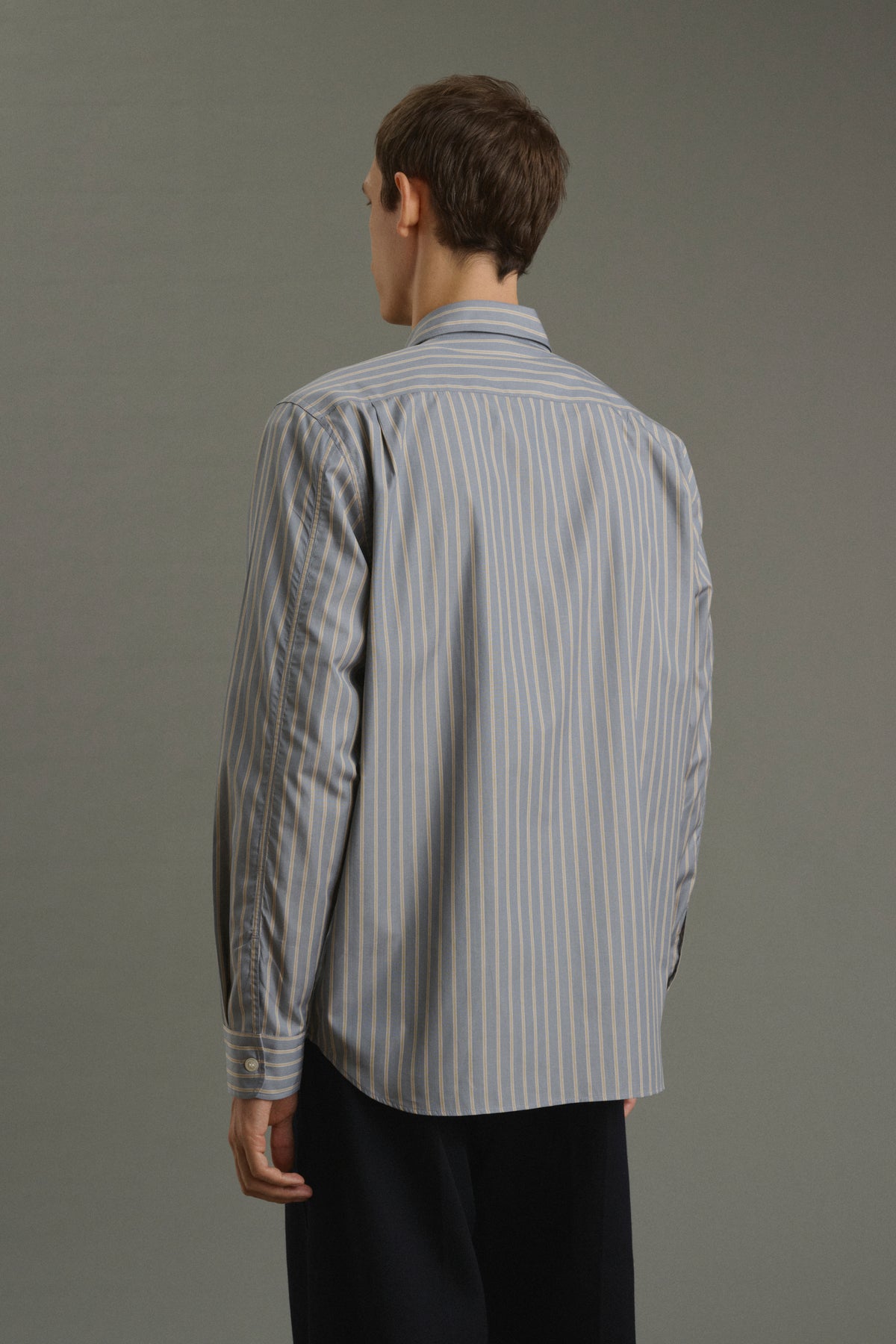 Chemise Glenn - Anthracite/Bronze - Coton - Homme vue 5
