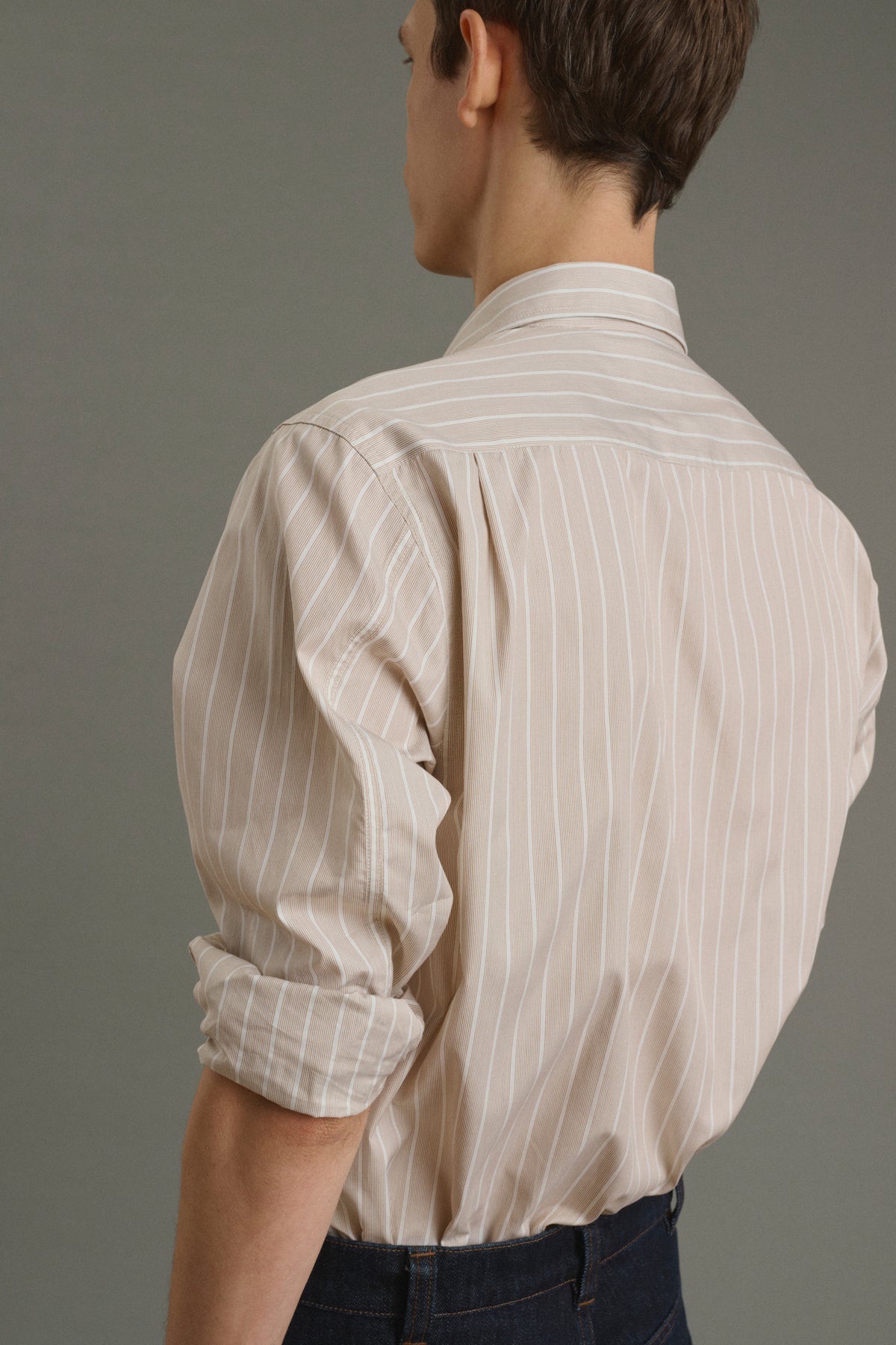 CAMISA GLENN AVELLANA/CRUDO