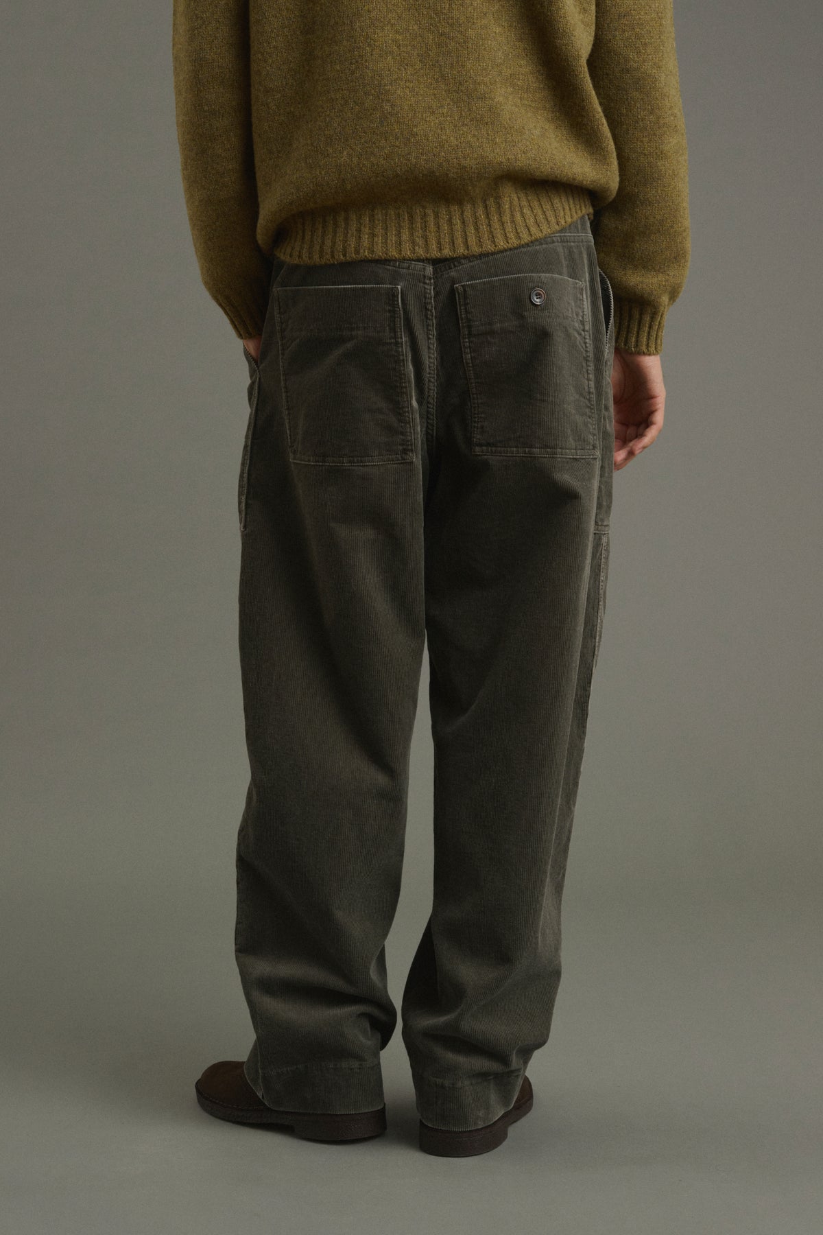 Pantalon Kurtis - Gris Vert - Coton - Homme vue 4