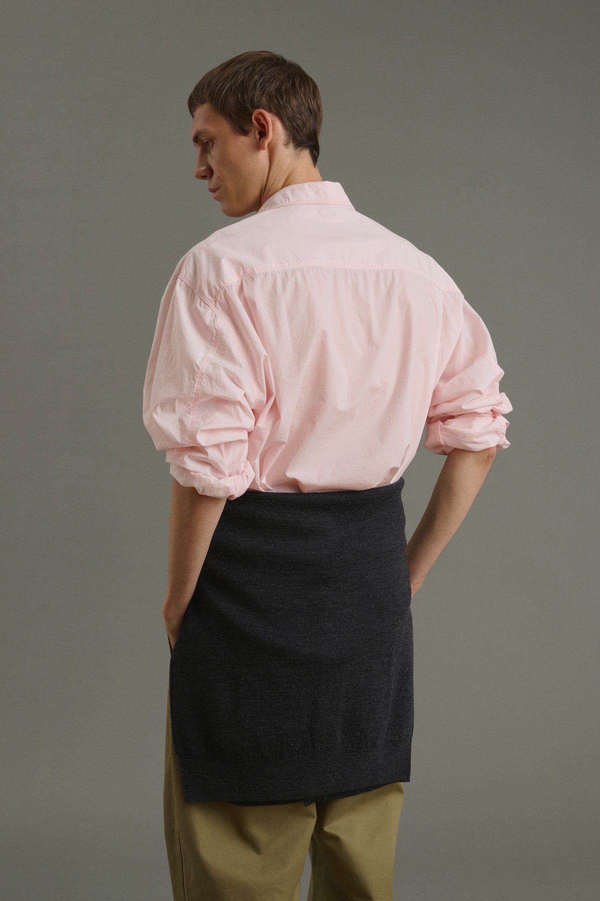 Chemise Isaac - Rose Pâle - Coton - Homme vue 2