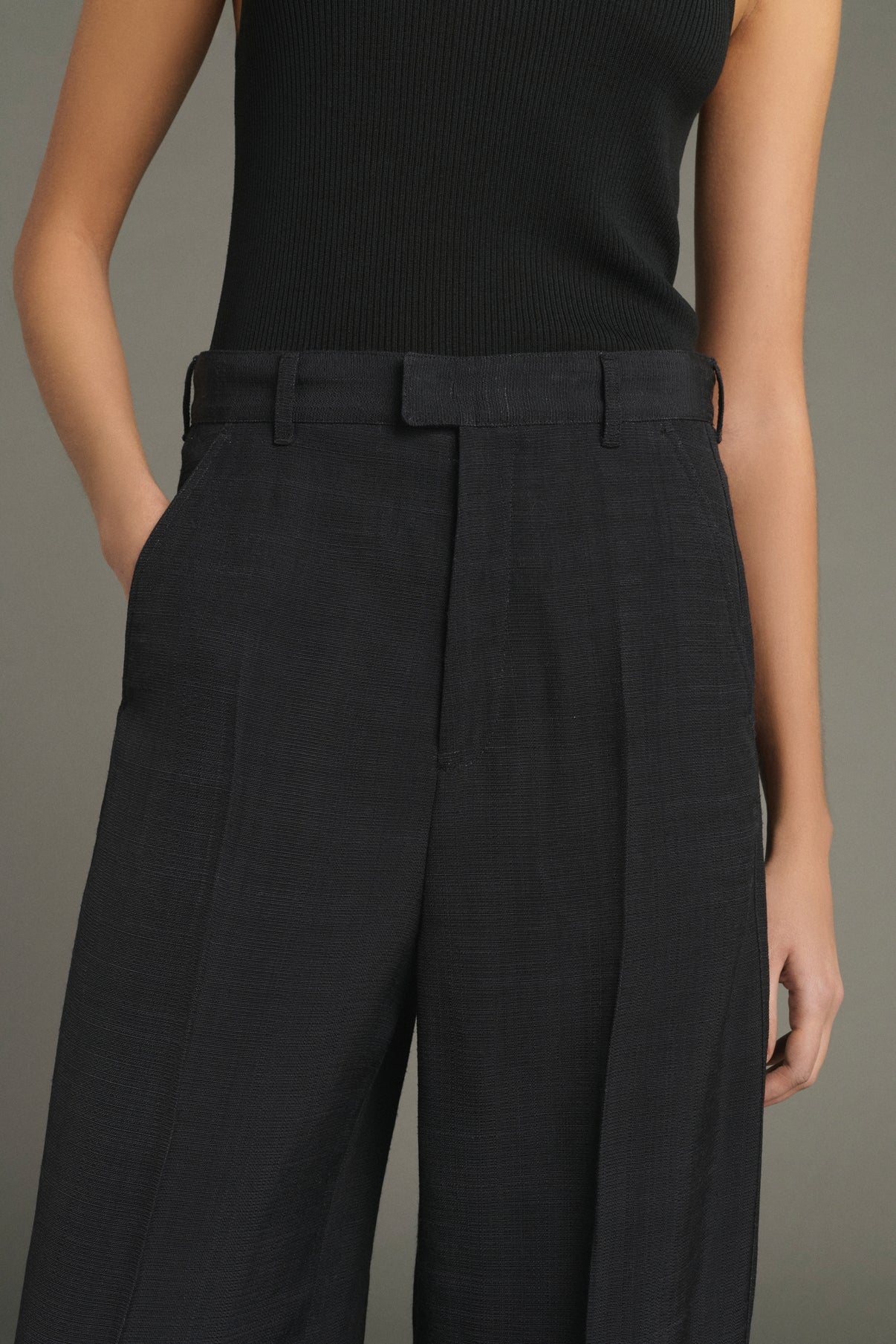Pantalon Hippolyte - Noir - Femme vue 5