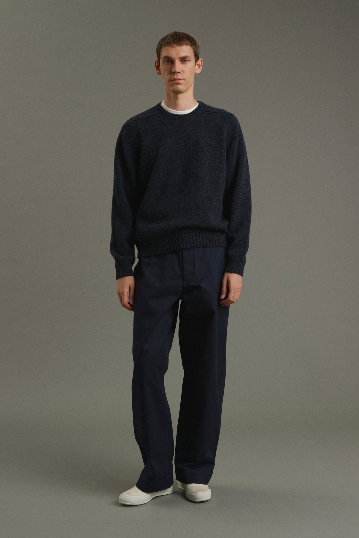 Pantalon Chet - Navy - Coton - Homme vue 1