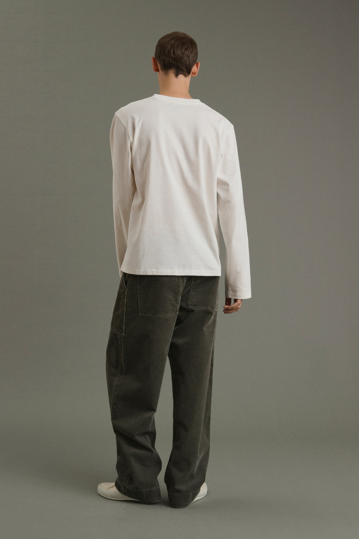 Camiseta Thomas - Crudo - Algodón - Hombre vue 2