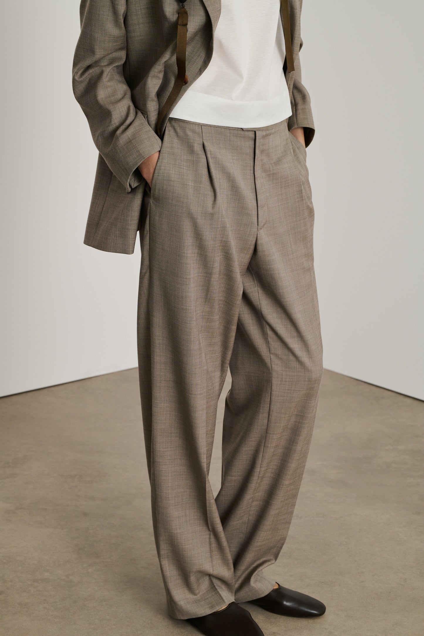 Pantalon Sulpice - Gris/Beige - Femme