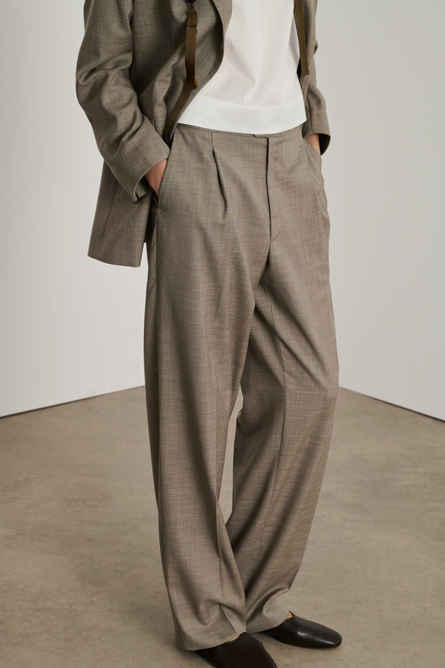 Pantalon Sulpice - Gris/Beige - Femme