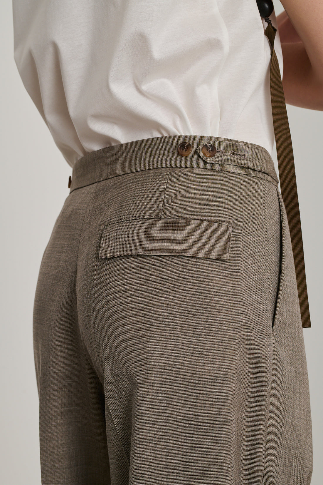 Pantalon Sulpice - Gris/Beige - Femme