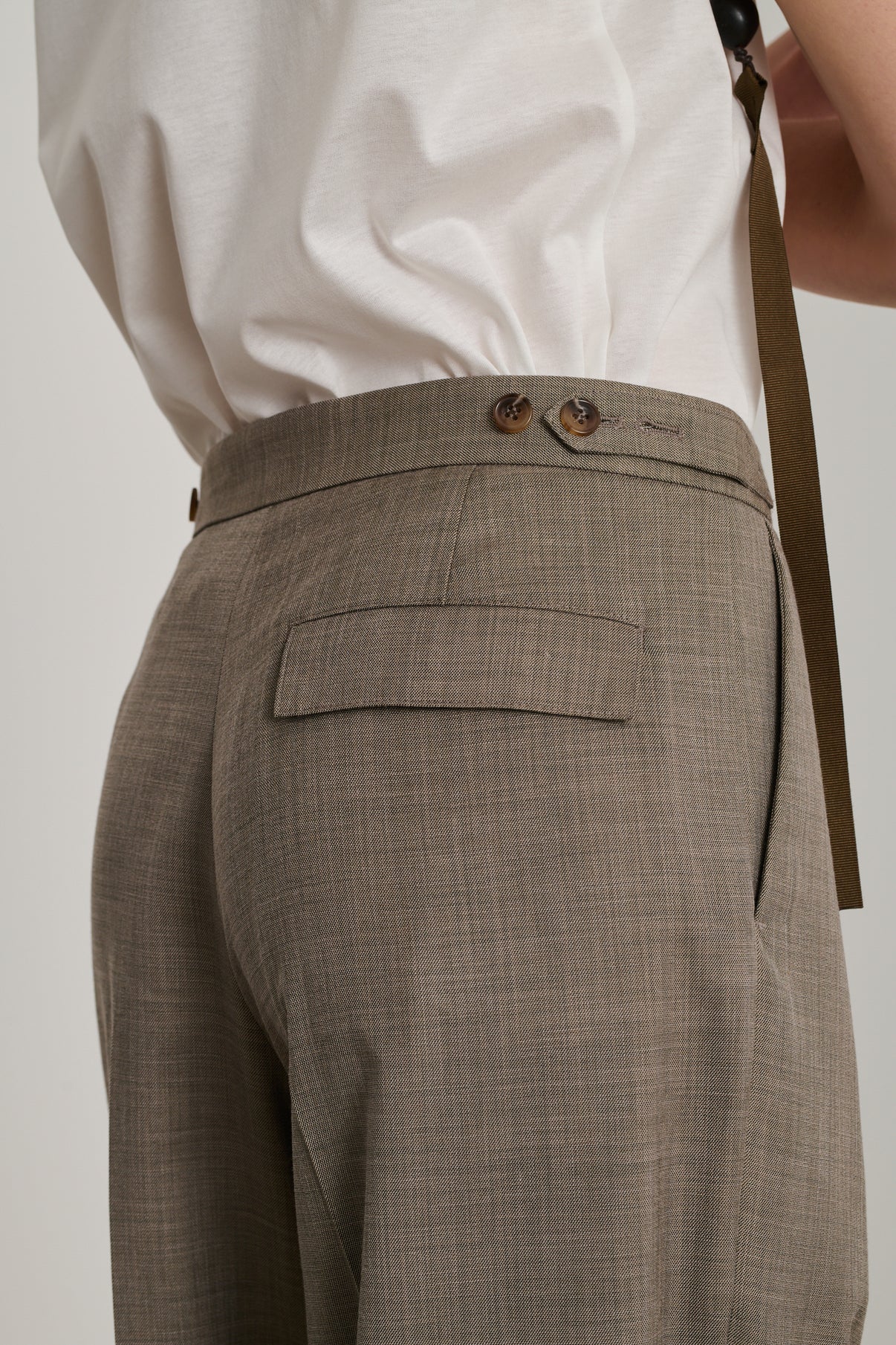 Pantalon Sulpice - Gris/Beige - Femme vue 5