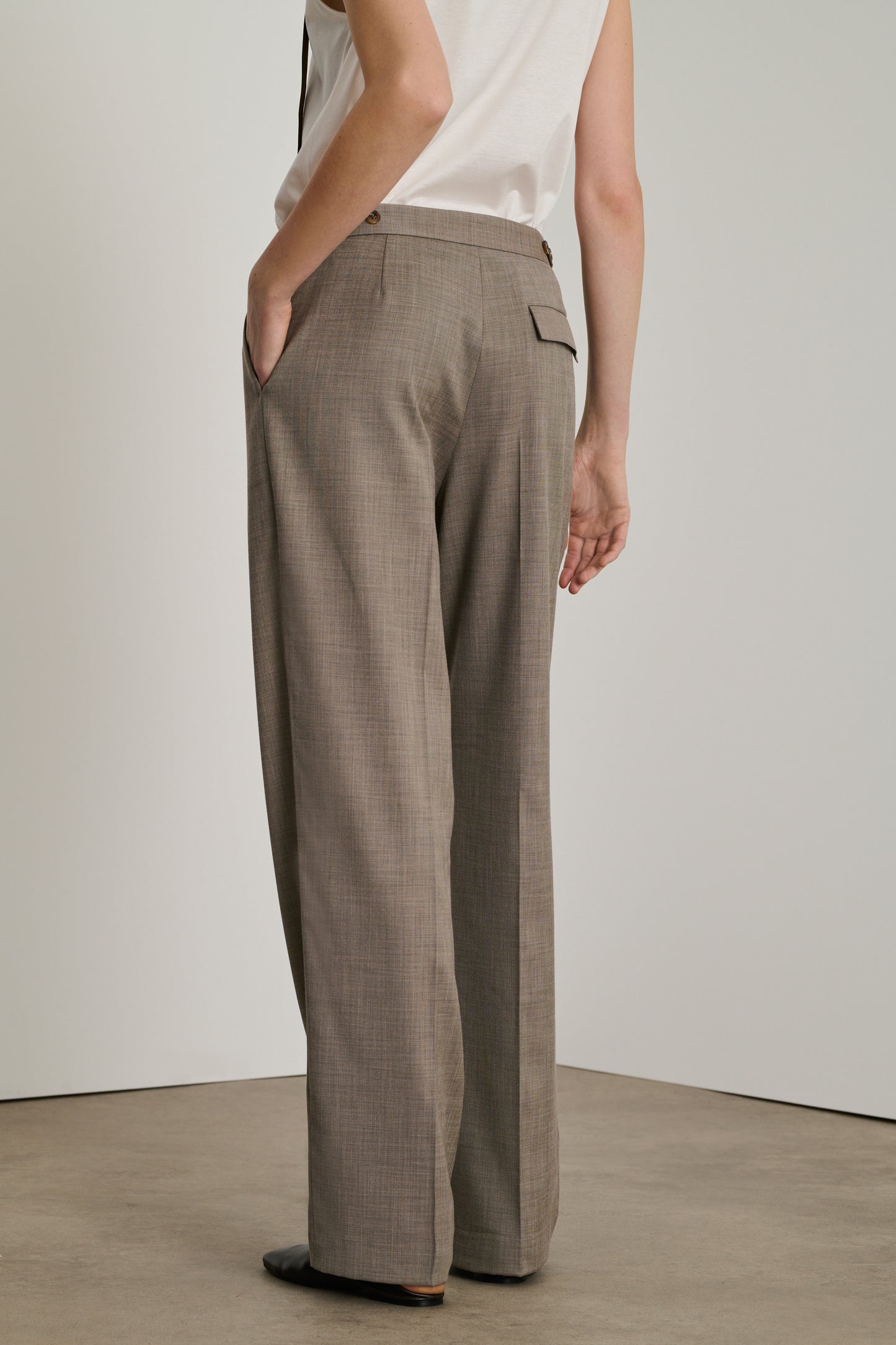 Pantalon Sulpice - Gris/Beige - Femme