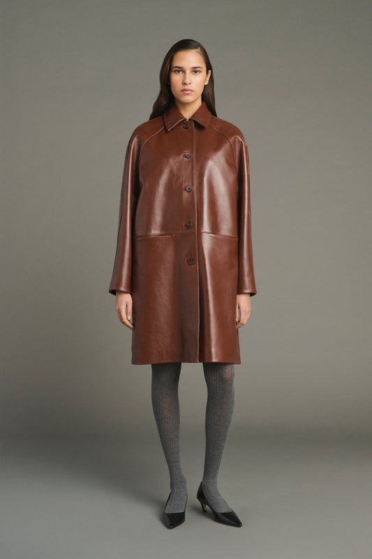 Jersey Karl - Marrón Chiné - Lana Merino - Mujer