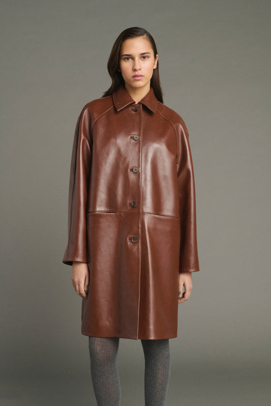 Jersey Karl - Marrón Chiné - Lana Merino - Mujer