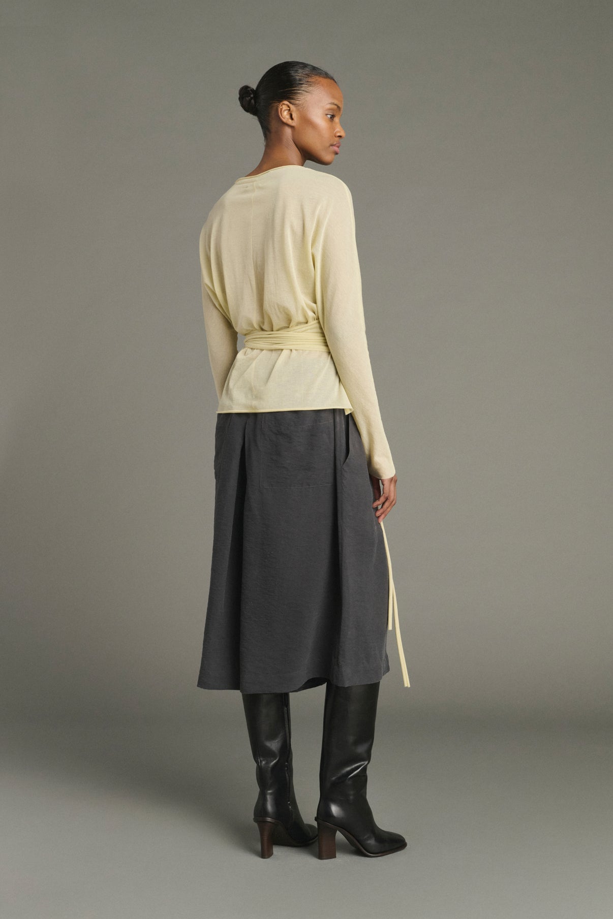 T-shirt Luth - Pale Yellow - Cotton - Women vue 2