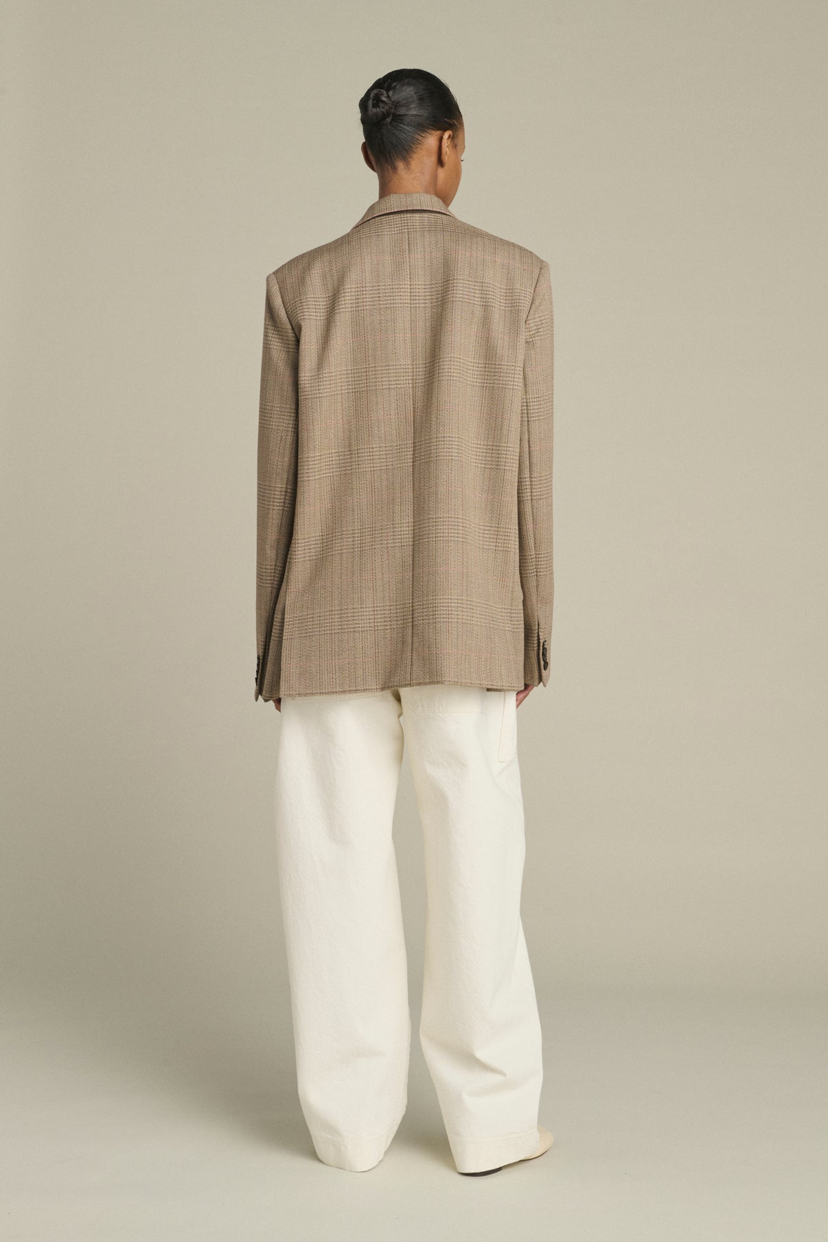 Veste Hermosa - Marron/Beige - Laine - Femme vue 2