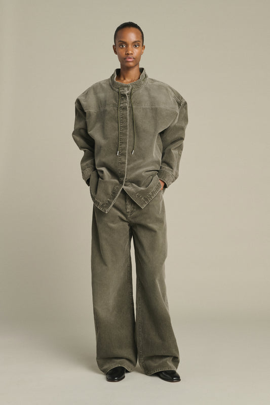 Pantalón Hunter - Gris - Algodón - Mujer