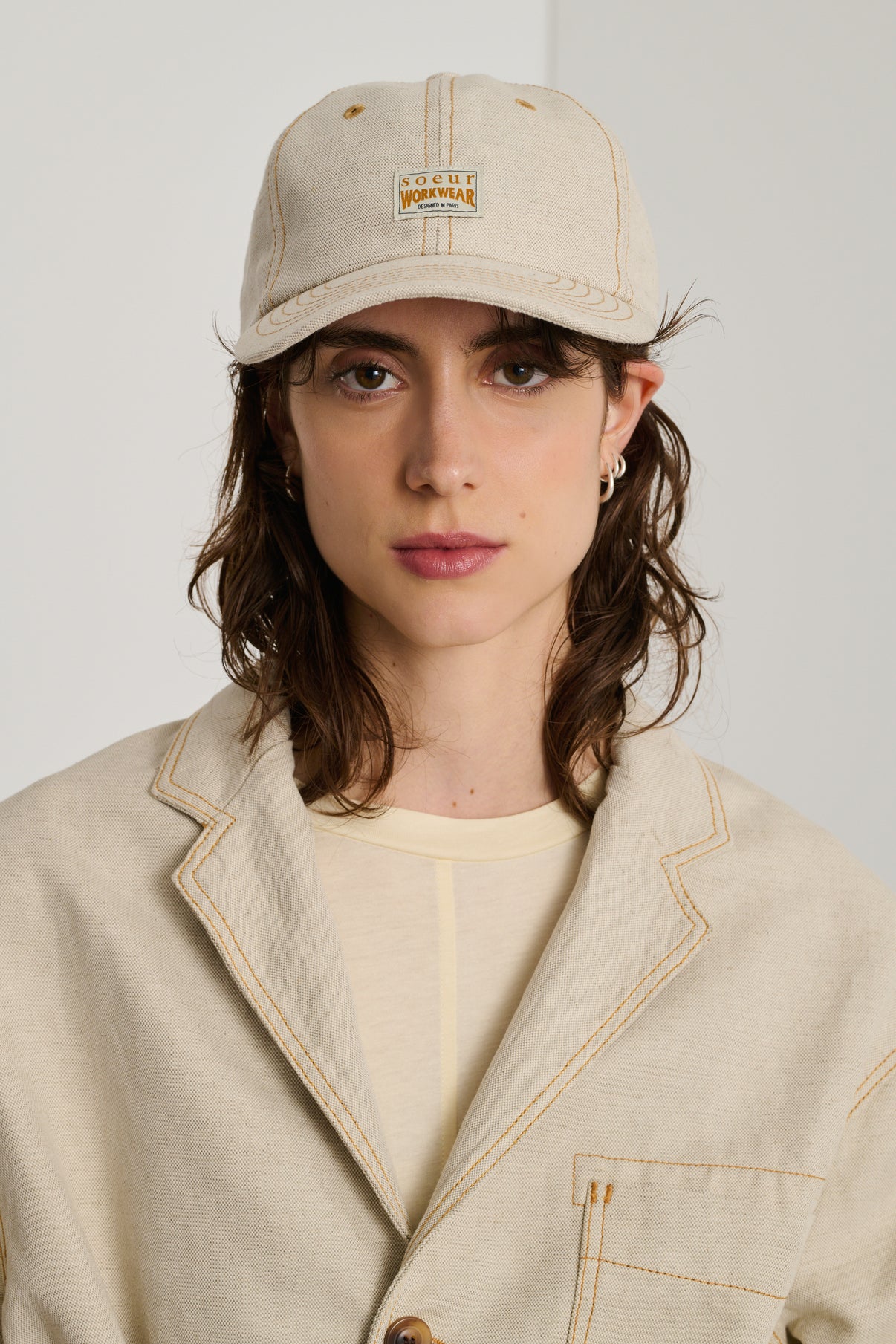 Casquette Decker - Écru - Femme vue 2