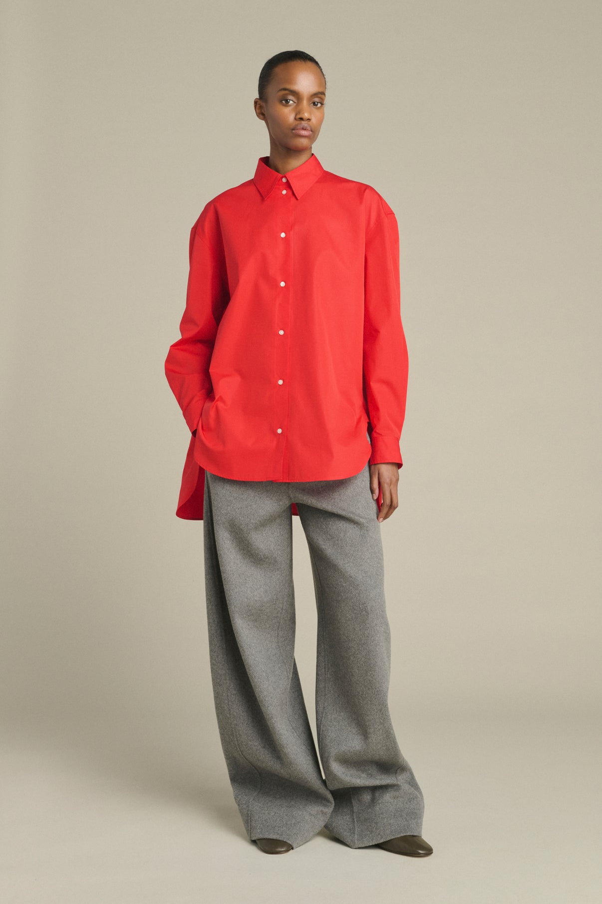 Camisa Grenade - Rojo - Algodón - Mujer vue 1