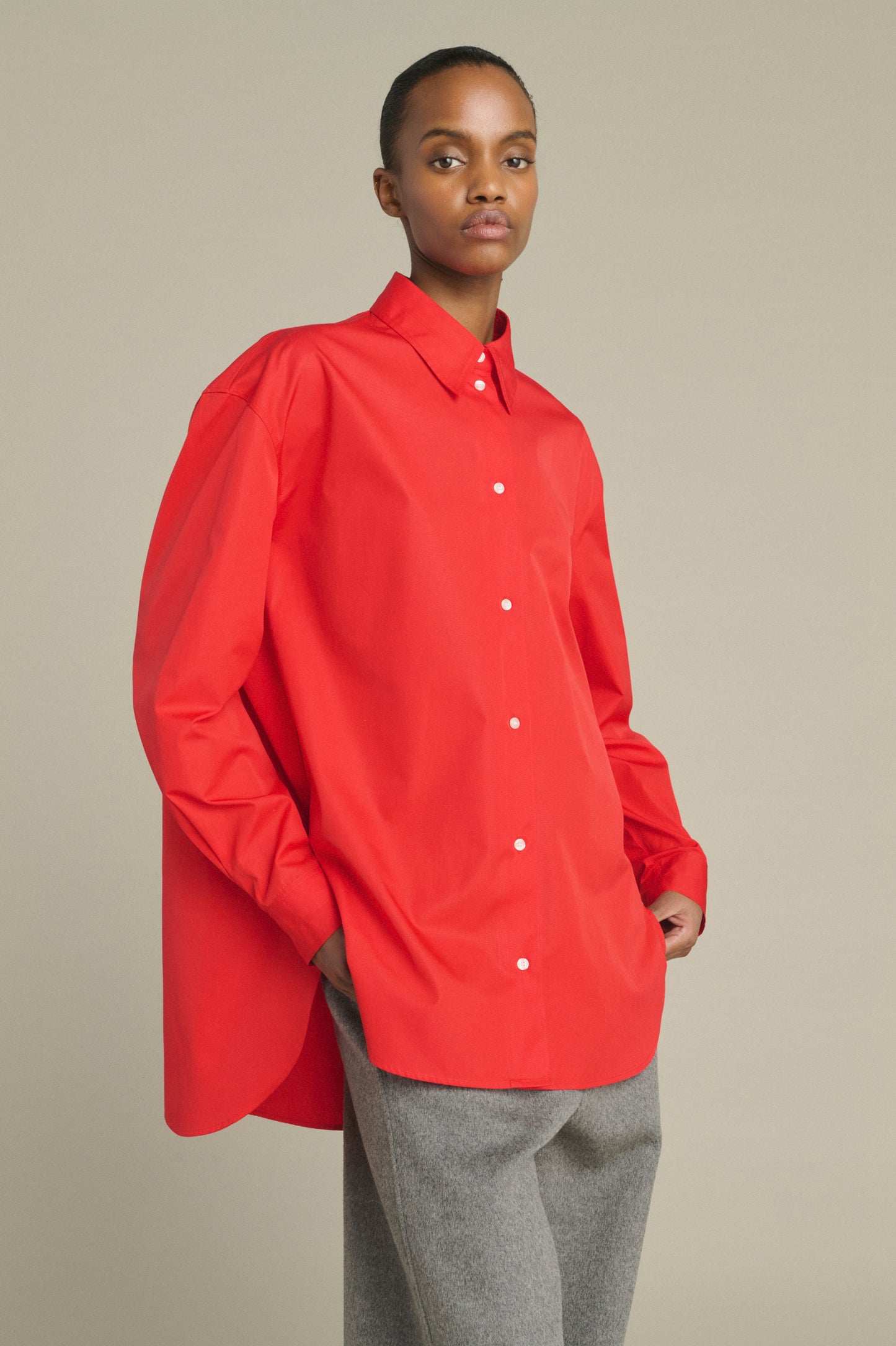Camisa Grenade - Rojo - Algodón - Mujer