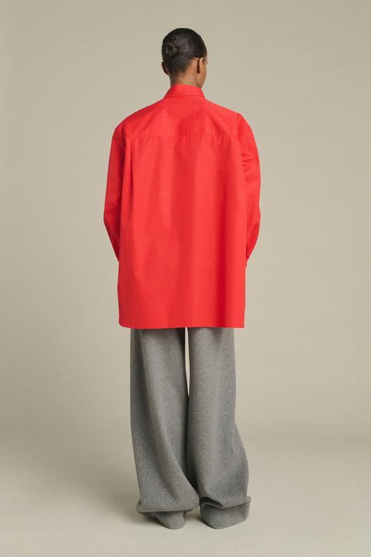 Chemise Grenade - Rouge - Coton - Femme