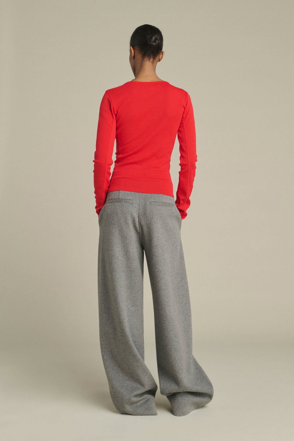 Tee-Shirt Lester - Rouge - Coton - Femme vue 2
