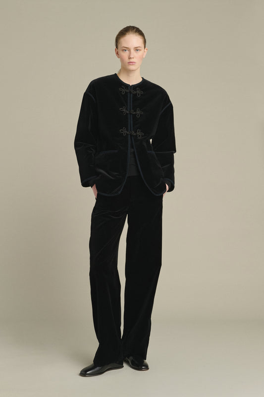 Chaqueta Lutetia - Negro - Algodón - Mujer