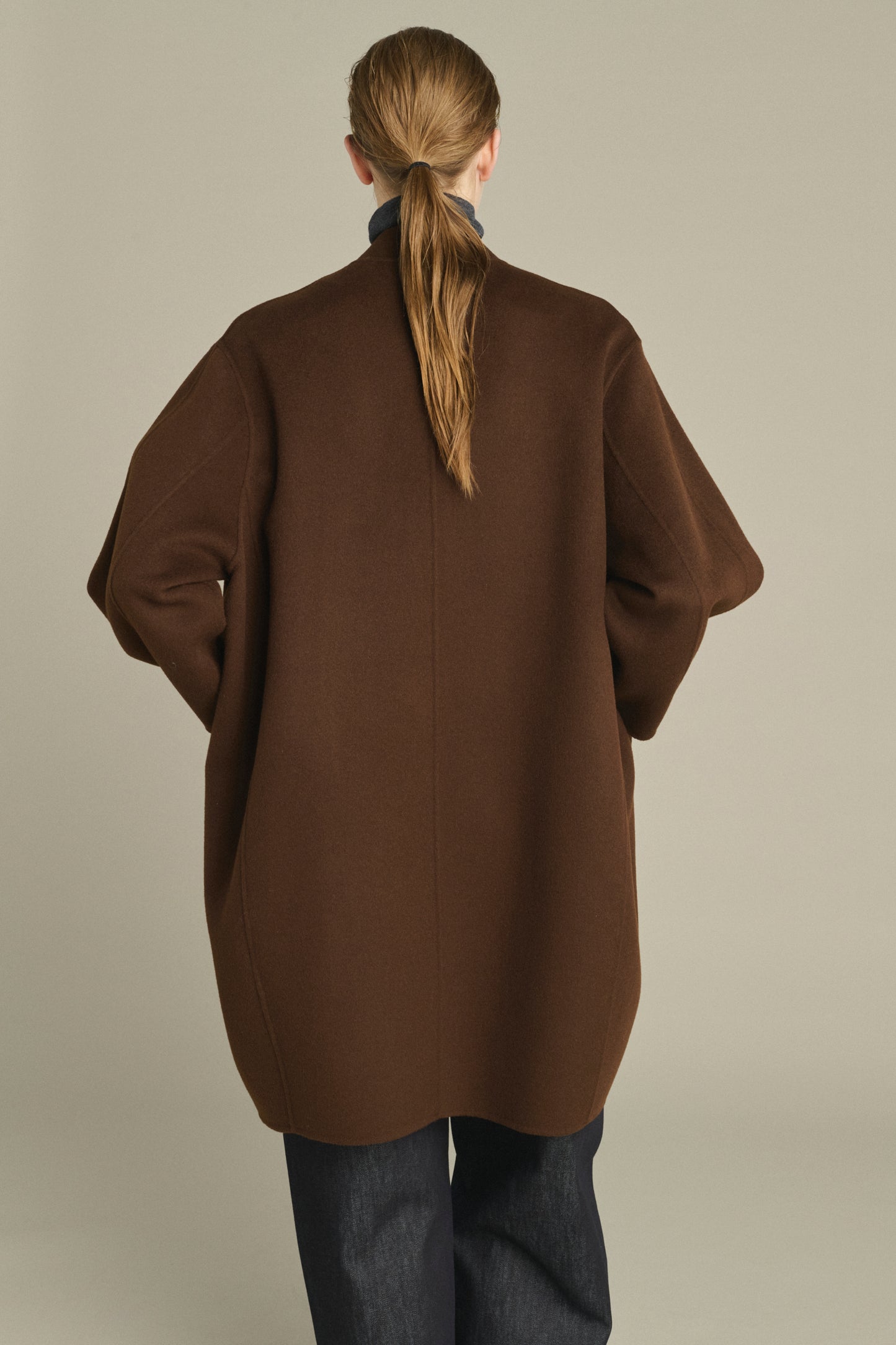 Manteau Beaulieu - Chocolat - Laine - Femme