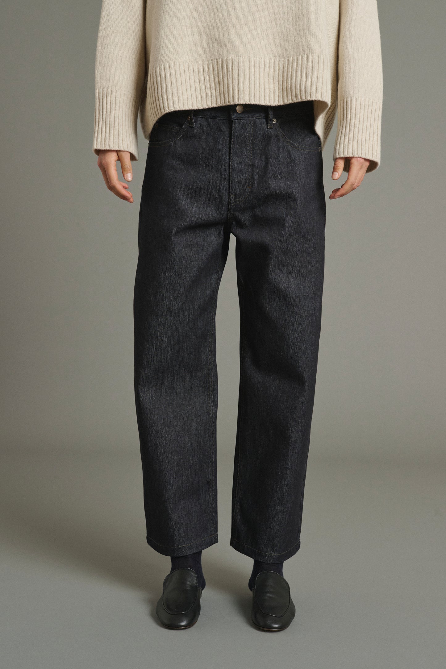 Jeans Harrison - Bleu Brut - Cotton - Women