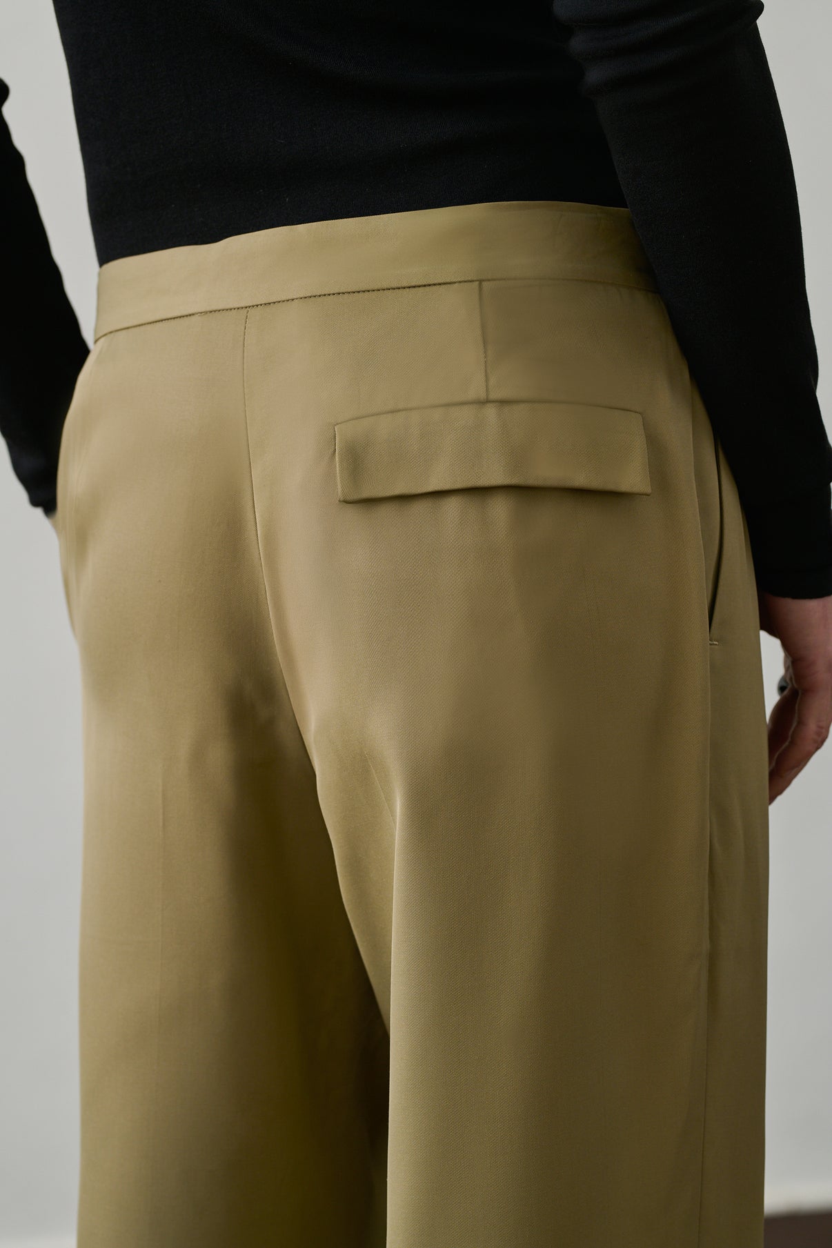 Pantalon Jessie - Sauge - Viscose - Femme vue 4