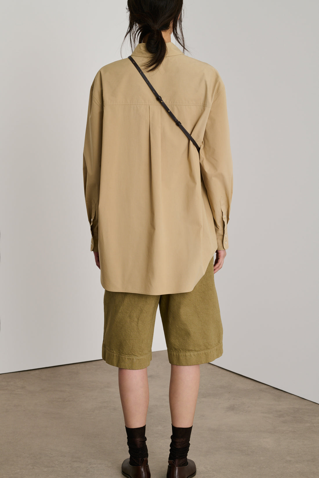 Bermuda Ethan - Beige - Coton - Femme