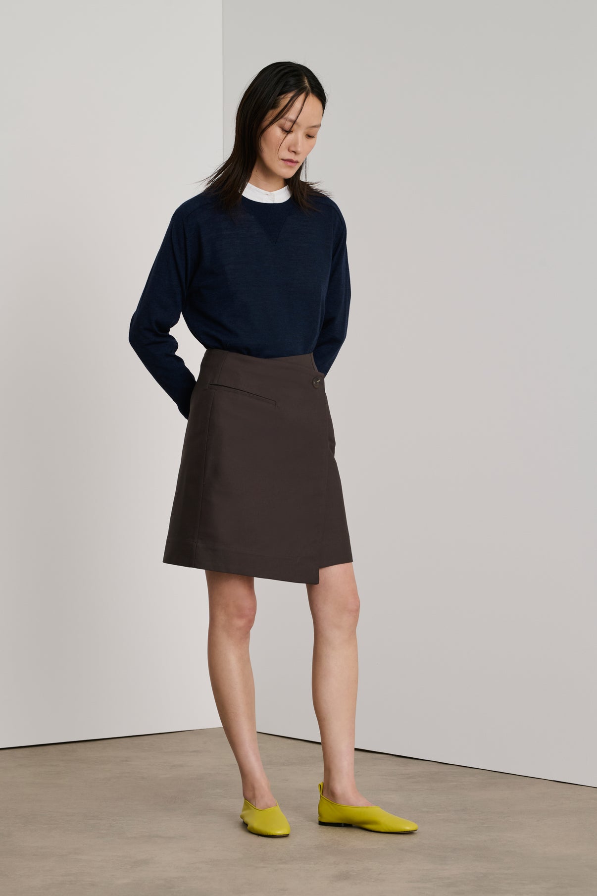 Pull Aussie - Navy - Laine - Femme vue 5