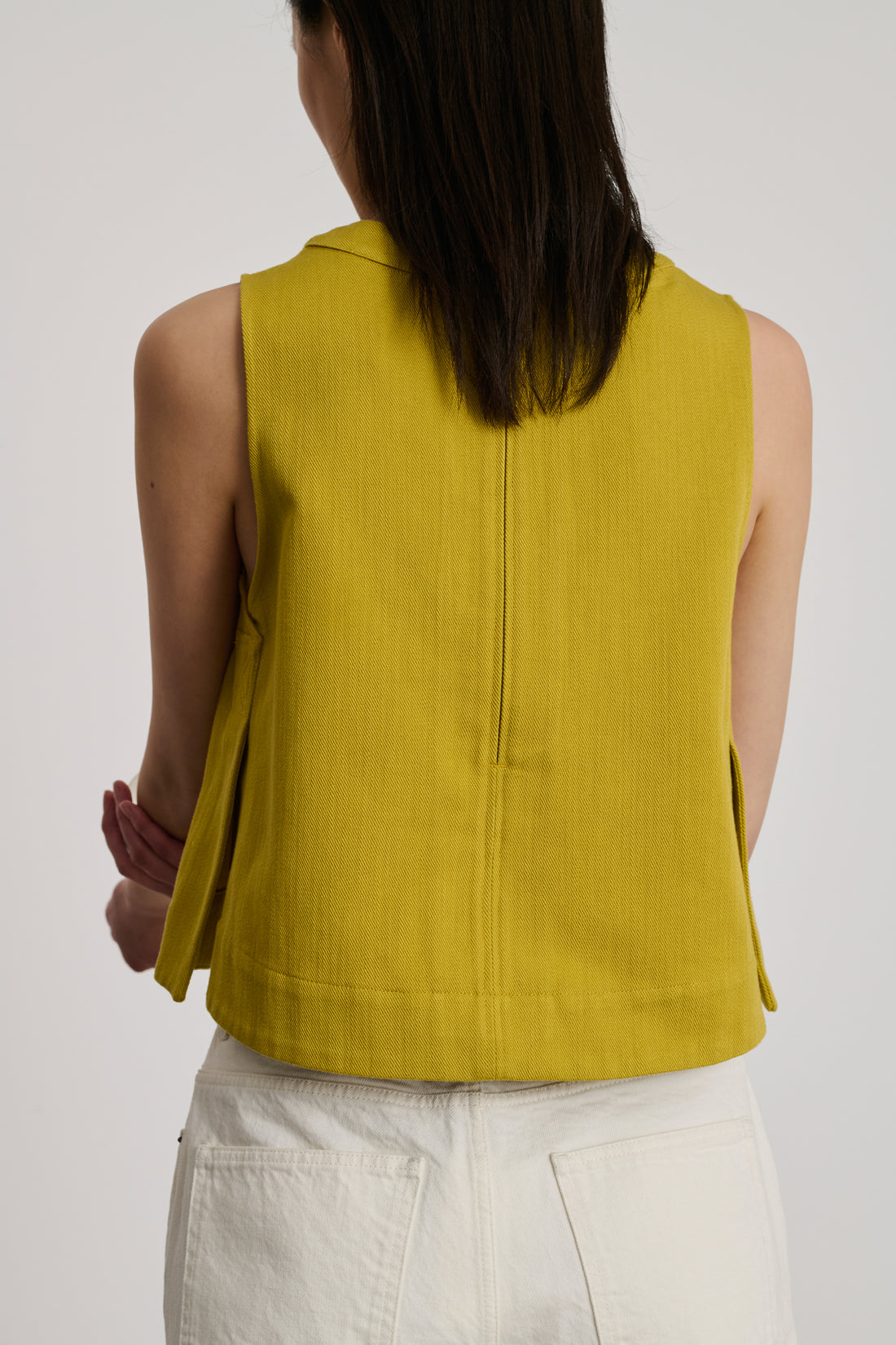 Top Pampa - Jaune Doré - Coton - Femme