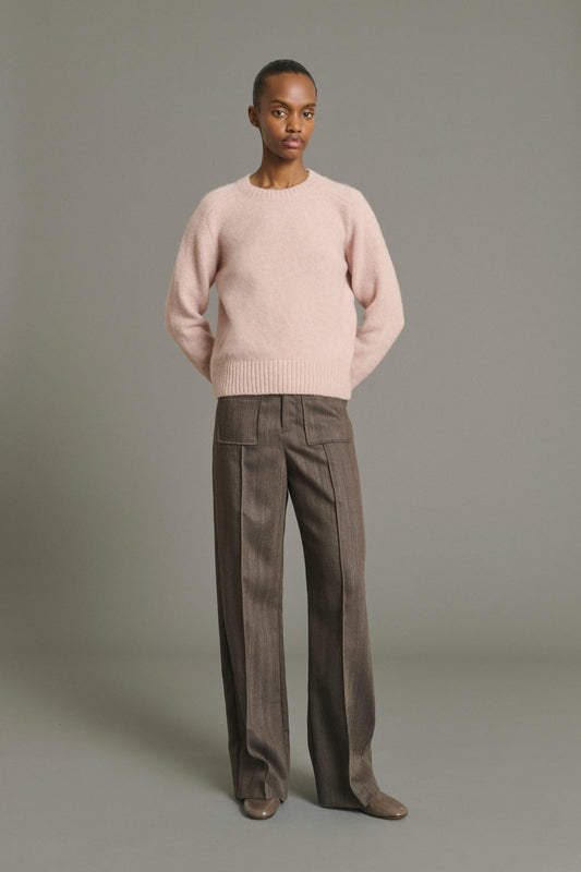 Jersey Envie - Rosa Pálido - Lana - Mujer