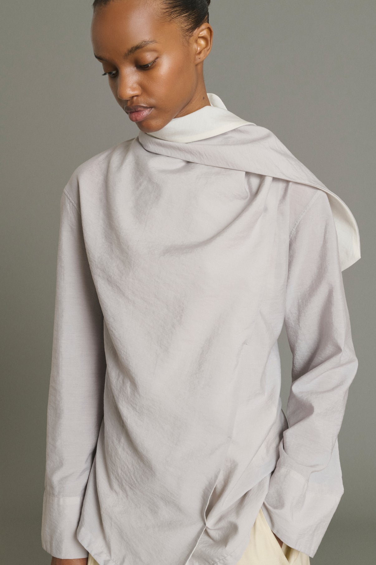 Blusa Leonore - Gris Parme - Mujer vue 3