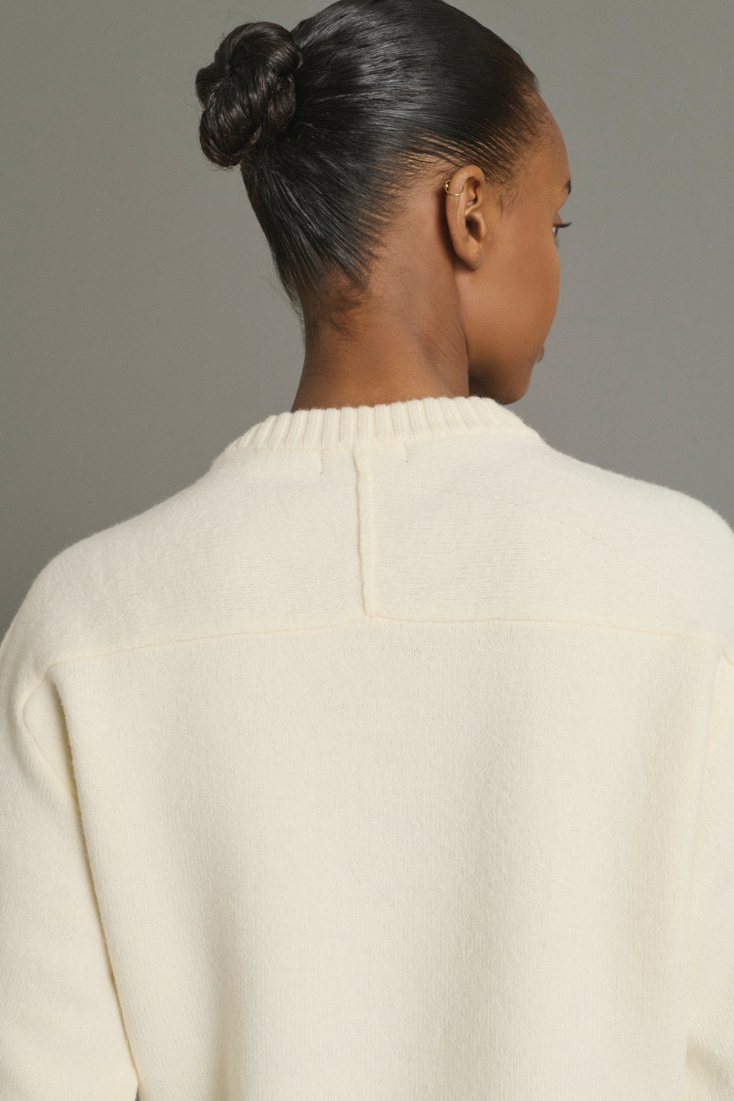 Jersey Jeremie - Crudo - Lana Merino - Mujer