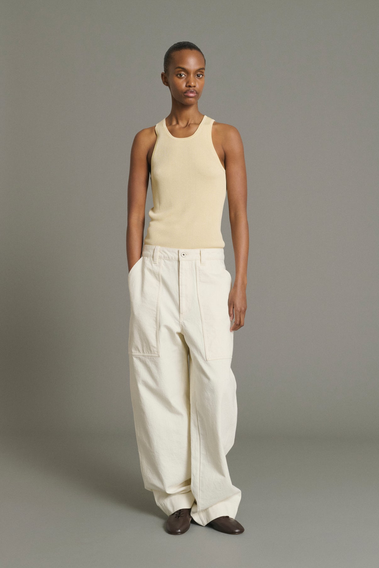 Pull Kenzie - Crème - Femme vue 1